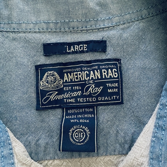 American Rag Button Up Shirt - Picture 4 of 6